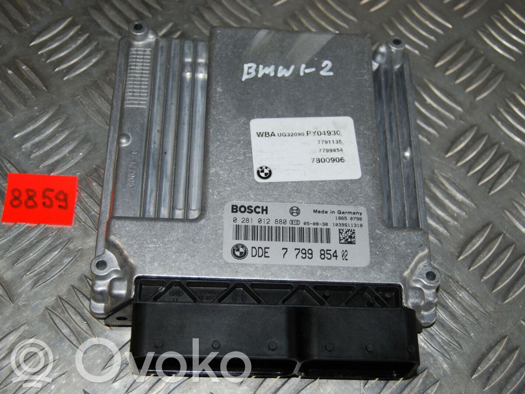 BMW 1 E81 E87 Engine control unit/module 