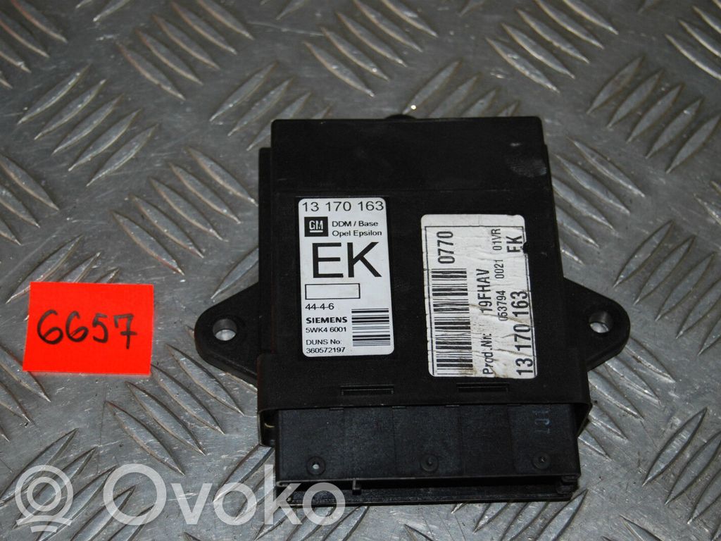 Opel Signum Door control unit/module 