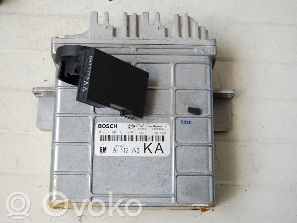 Engine control unit/module   0281001638,90512790