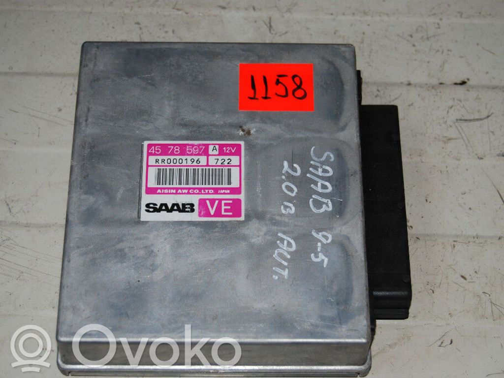 Engine control unit/module   4578597A,RR000196