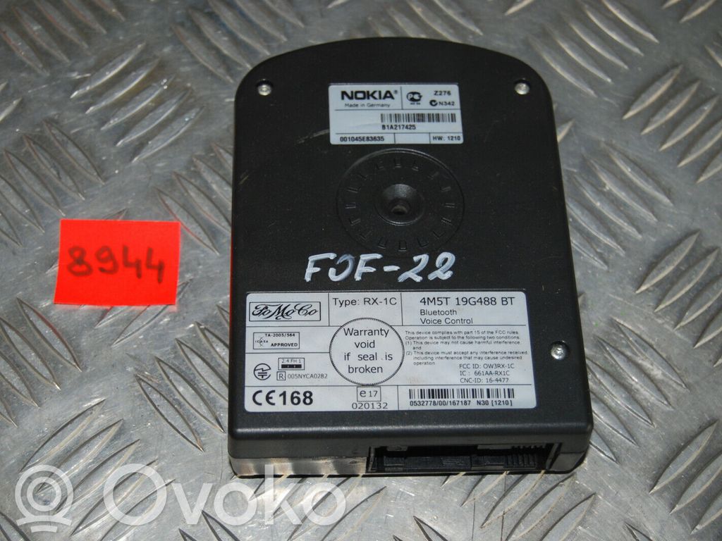 Ford Focus Citu veidu vadības bloki / moduļi 