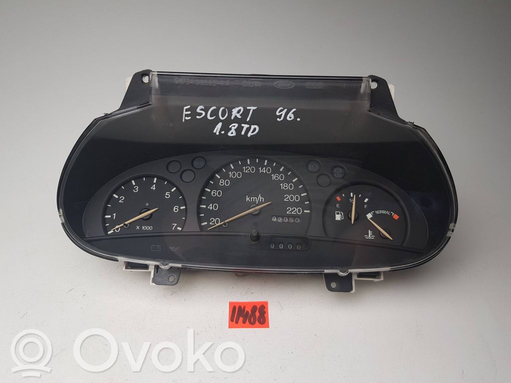 Ford Escort Speedometer (instrument cluster) 
