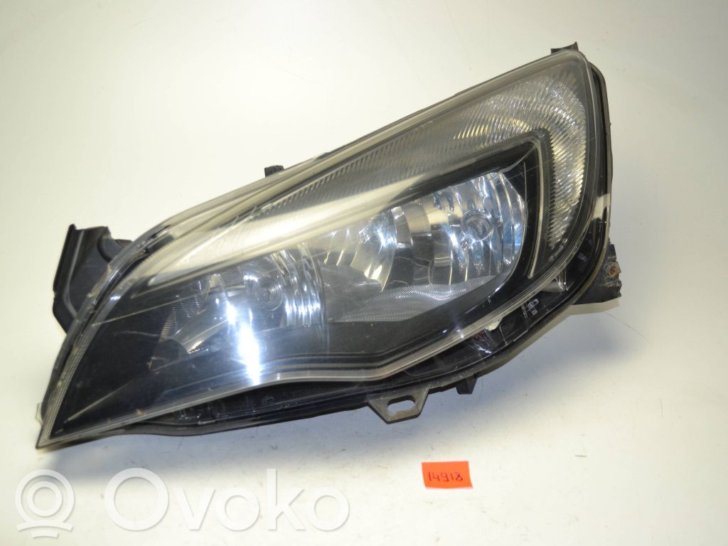Opel Astra J Headlight/headlamp 