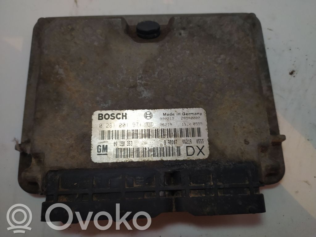 Engine control unit/module   0281001971