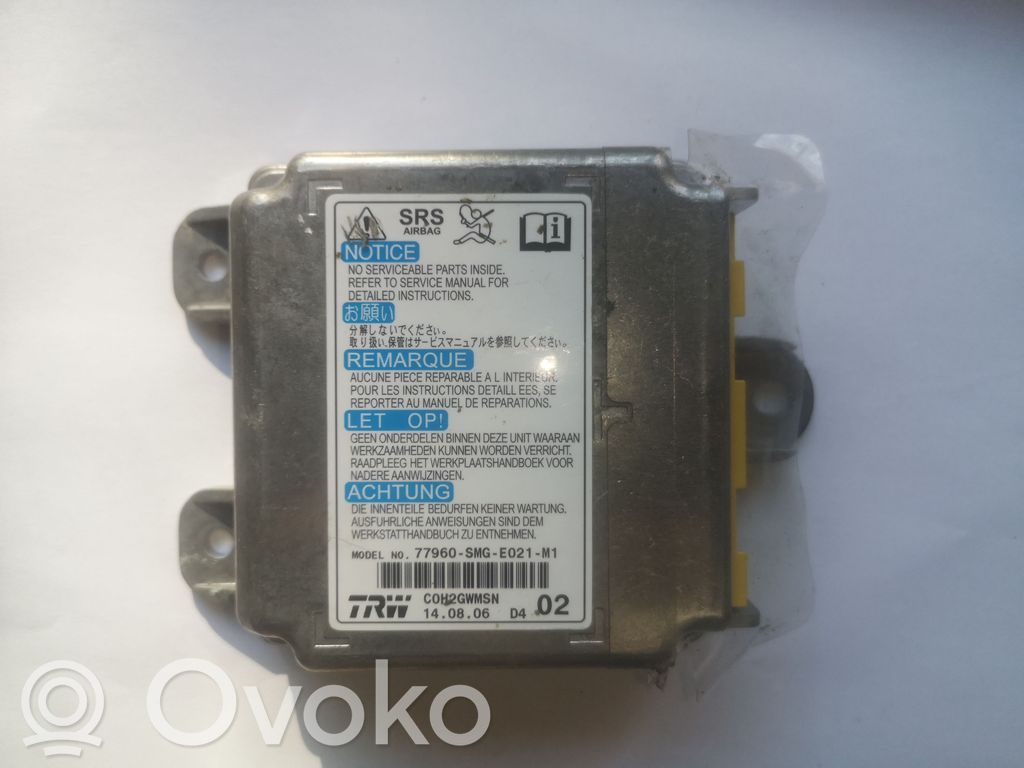 Honda Civic Airbag control unit/module 