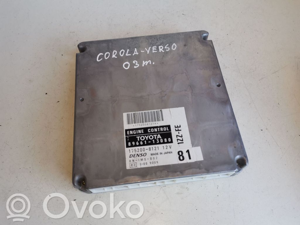 Toyota Corolla Verso E121 Engine control unit/module 