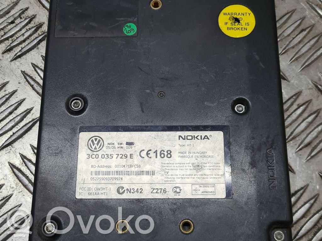 Volkswagen PASSAT B6 Модуль «Bluetooth» 