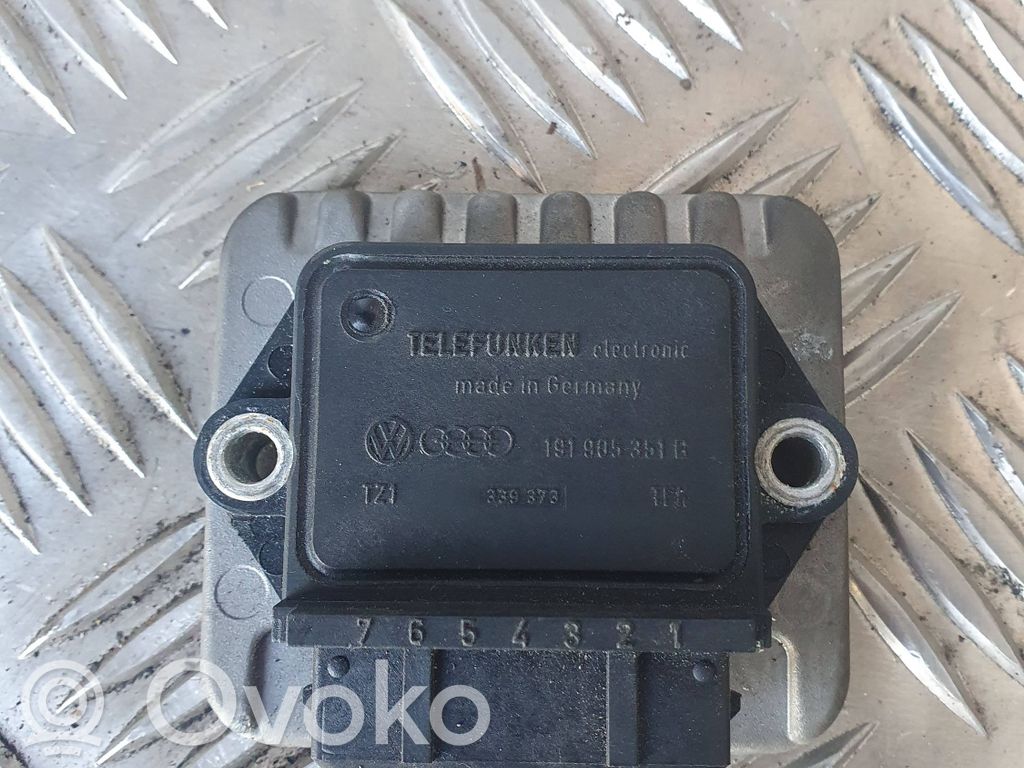 Audi 80 90 S2 B4 Ignition amplifier control unit 