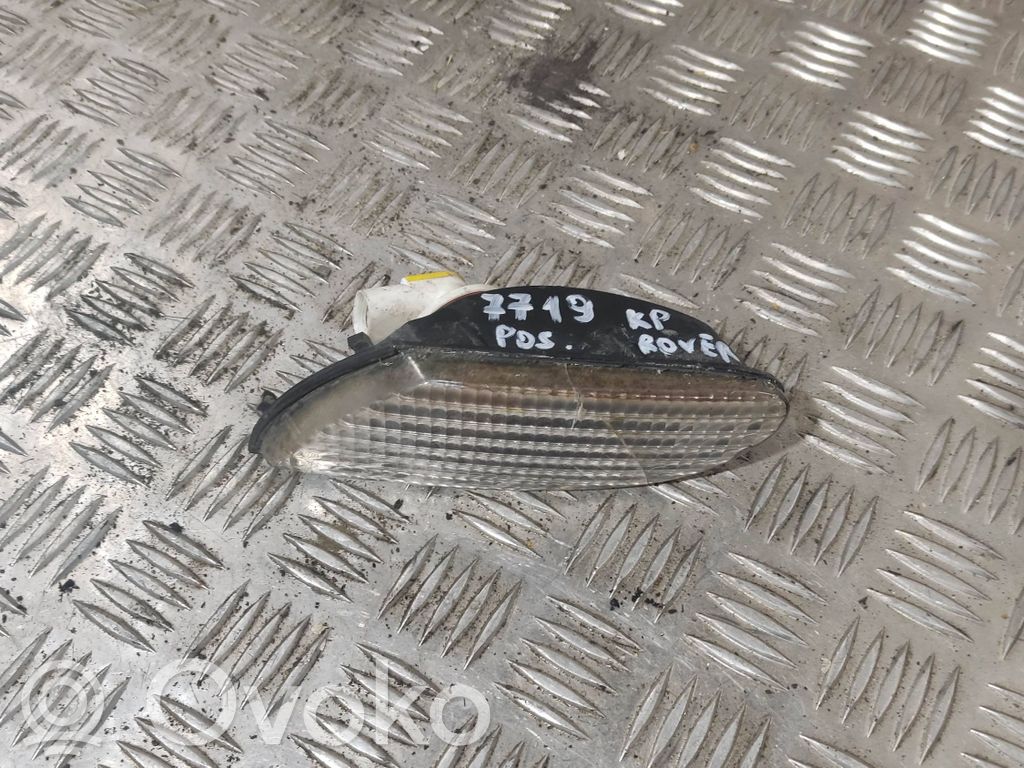 Front indicator light