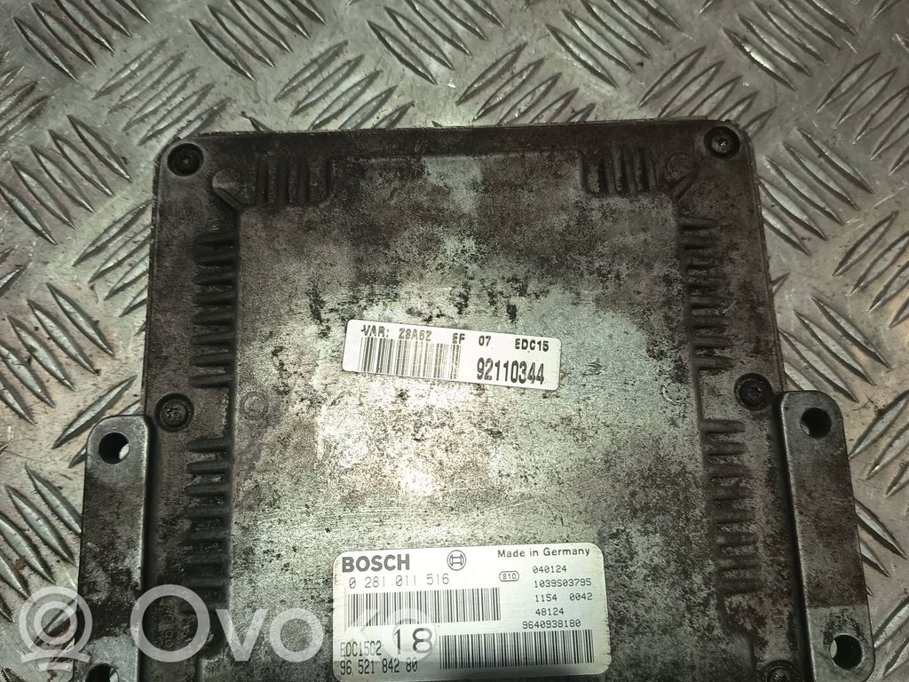 Peugeot 607 Engine control unit/module 
