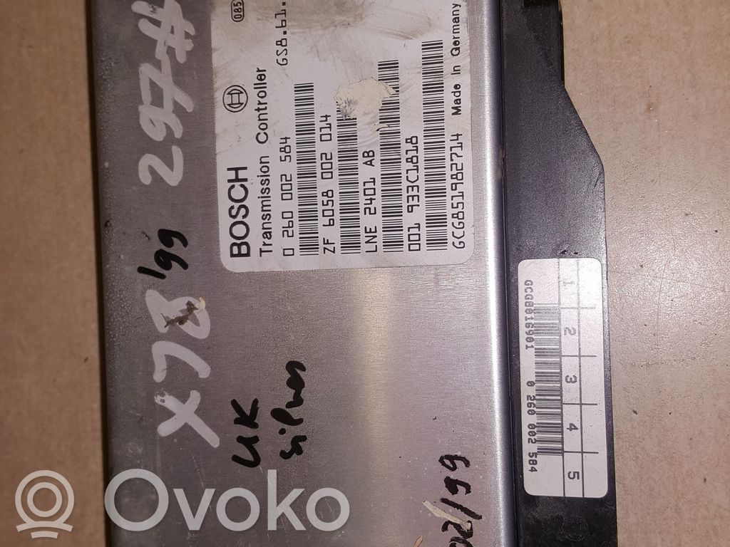 Jaguar XJ X308 Gearbox control unit/module 