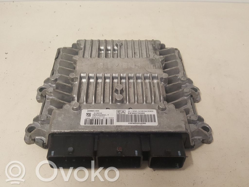 Peugeot 407 Engine control unit/module 