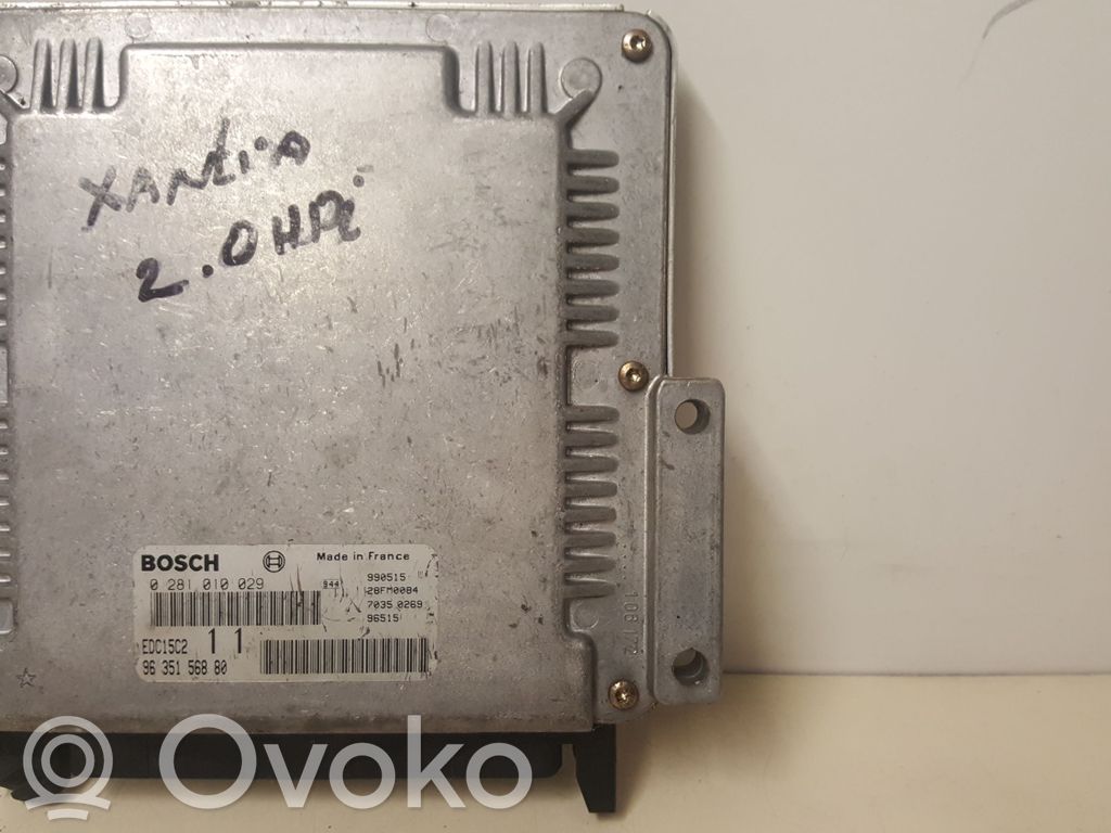 Citroen Xantia Engine control unit/module 