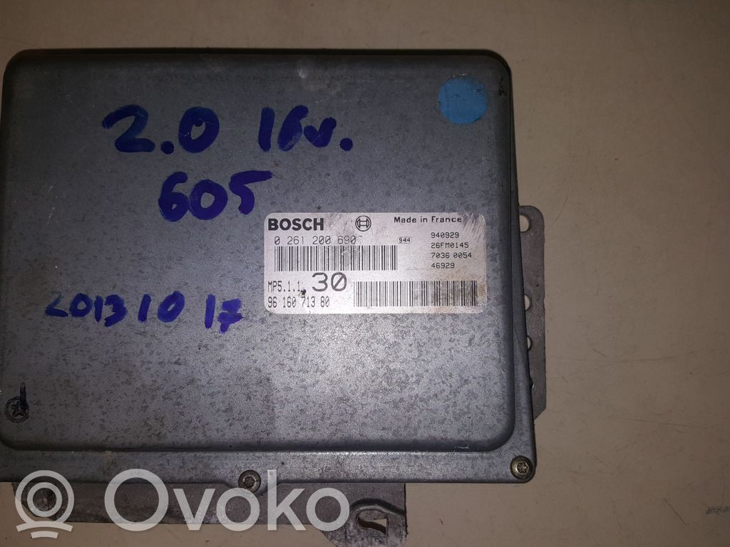 Peugeot 605 Engine control unit/module 