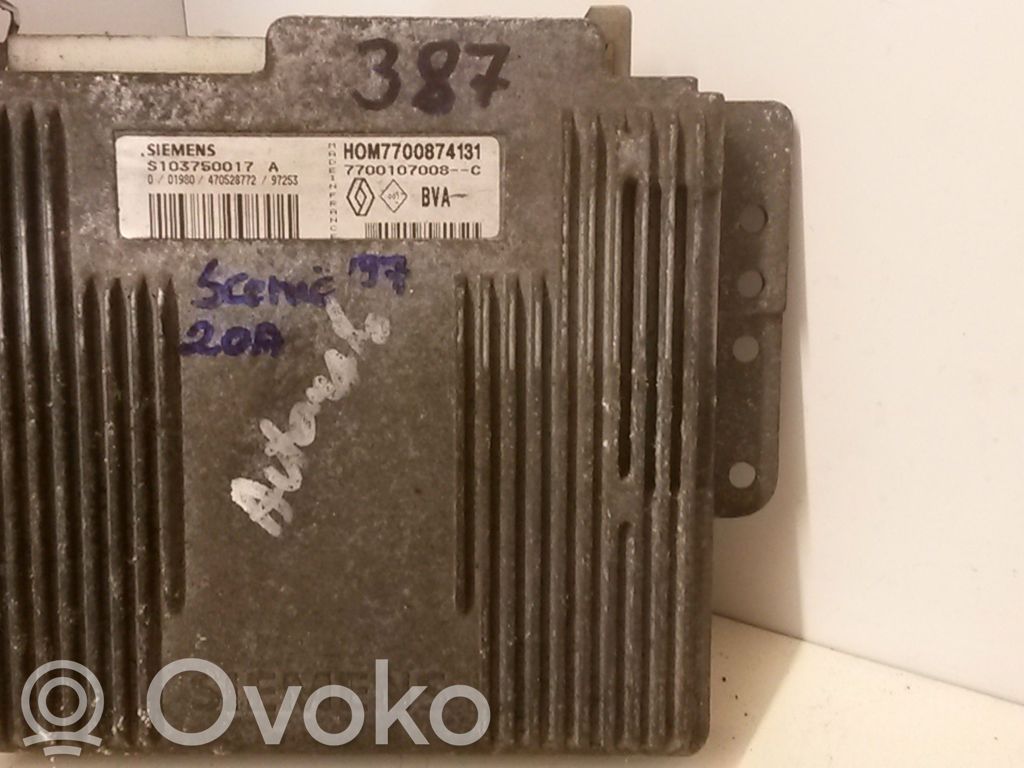 Renault Scenic I Engine control unit/module 