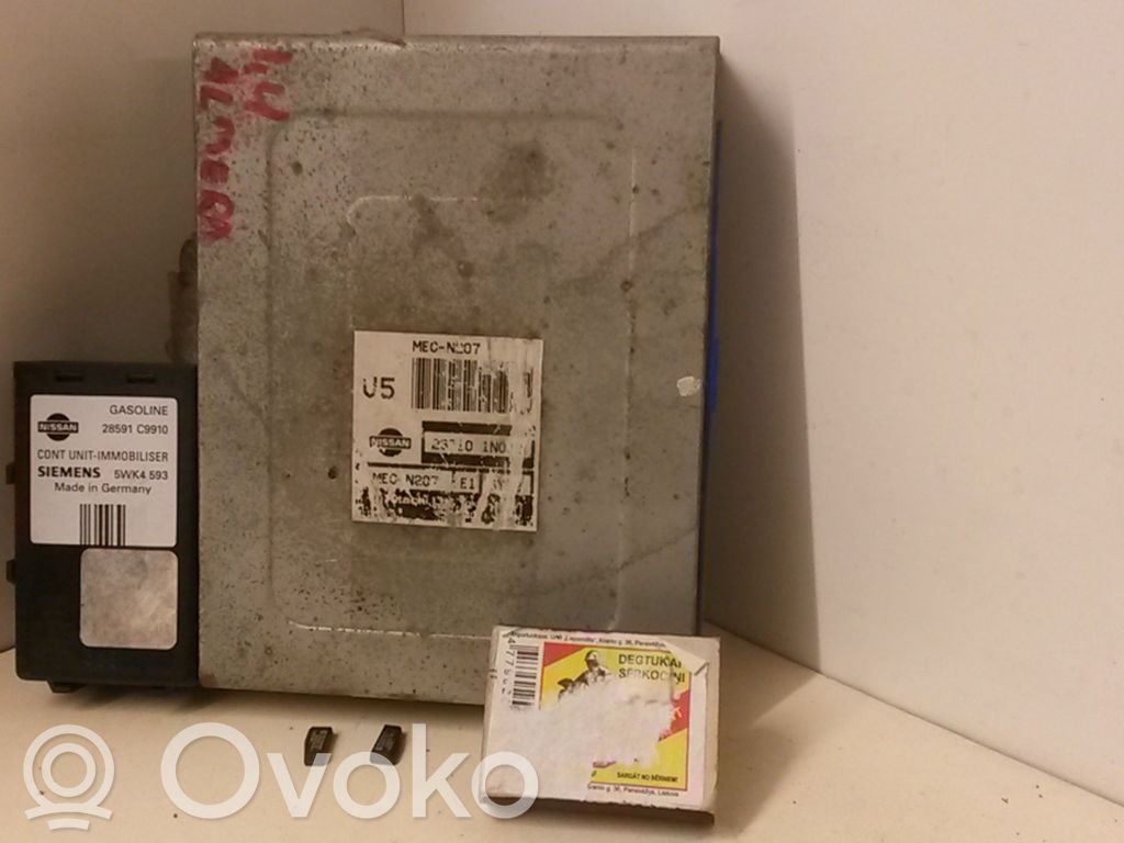 Nissan Almera Engine ECU kit and lock set 