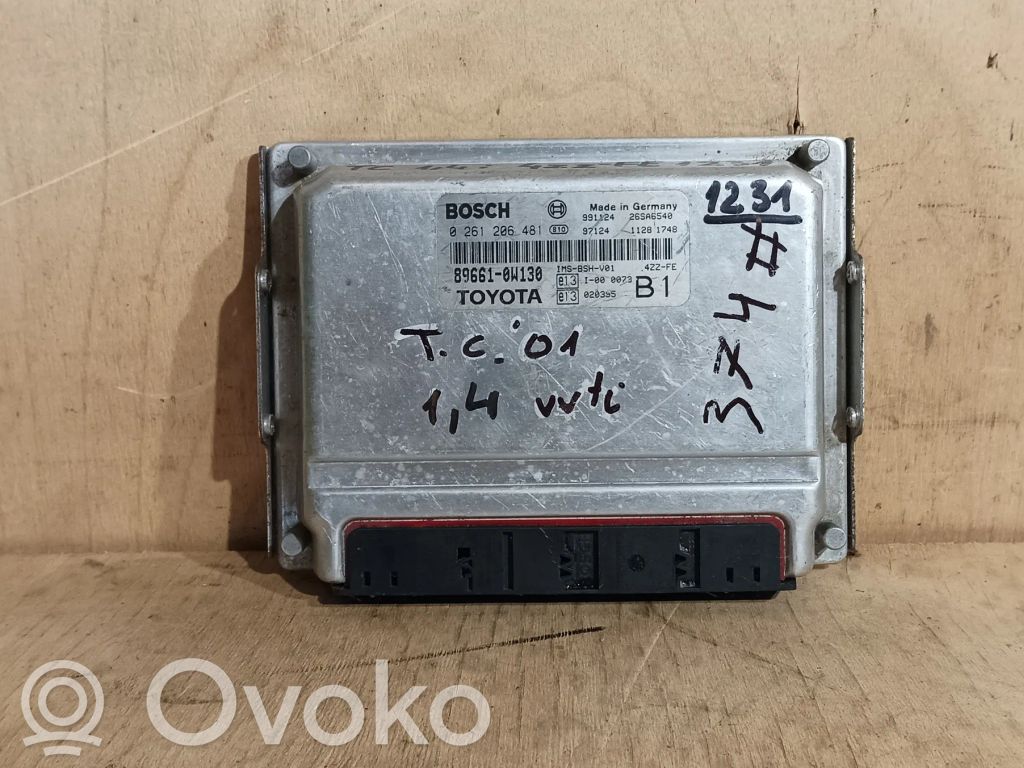 Toyota Corolla E110 Dzinēja vadības bloks 