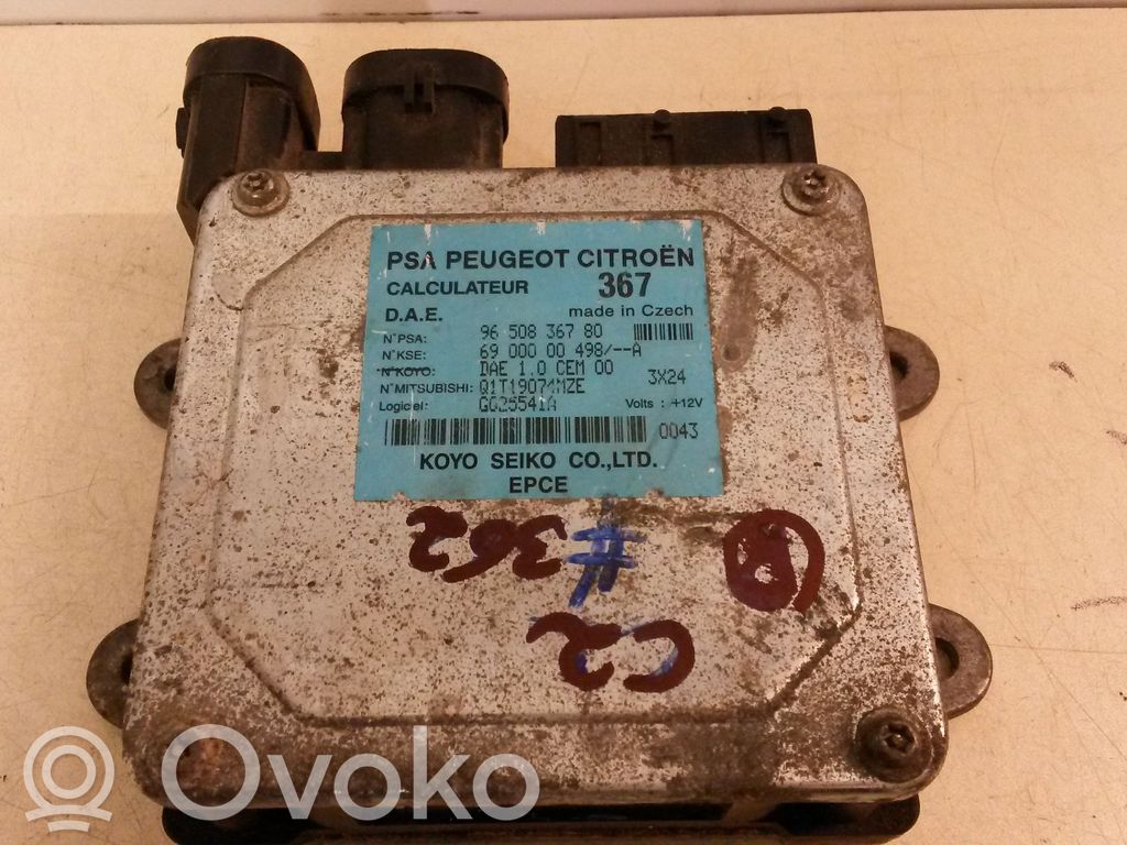 Power steering control unit/module   9650836780,6900000498,Q1T19074MZE