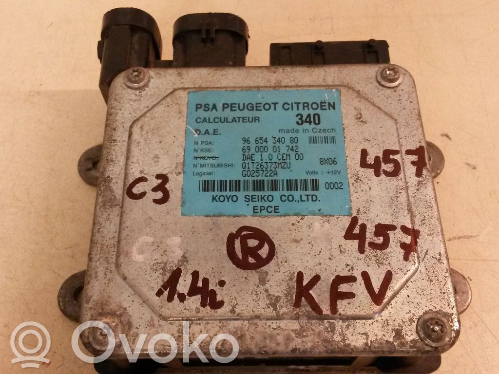 Power steering control unit/module   9665434080,6900001742,Q1T26373MZU