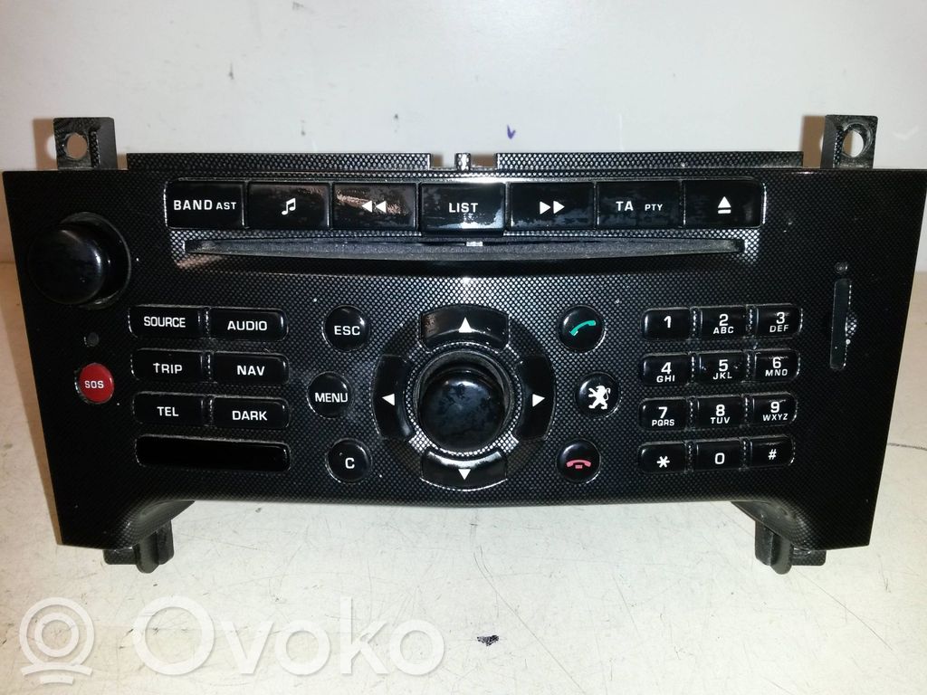 Peugeot 607 Panel / Radioodtwarzacz CD/DVD/GPS 