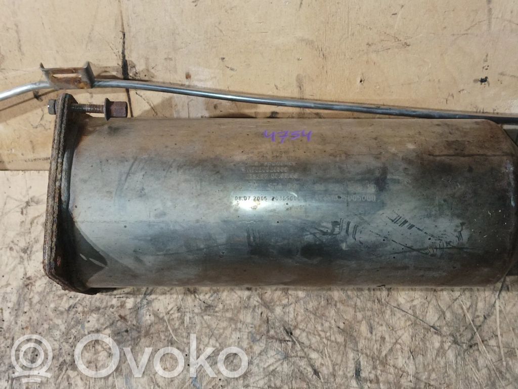 Citroen C6 Catalyst/FAP/DPF particulate filter 