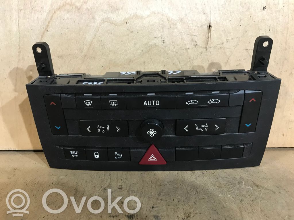 Citroen C6 Climate control unit 
