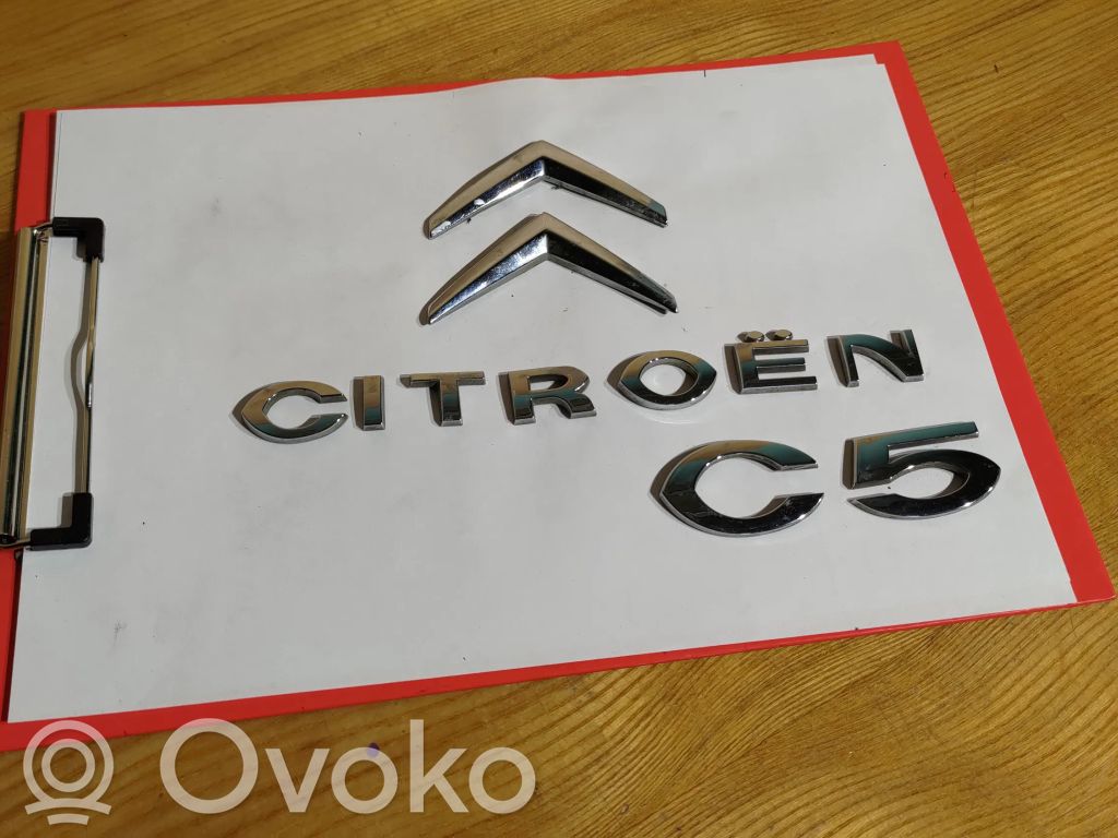 Citroen C5 Valmistajan merkki/mallikirjaimet 