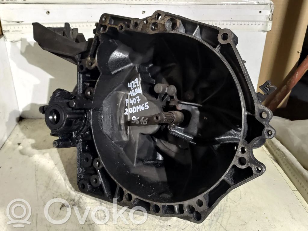 Peugeot 407 Mechaninė 5 pavarų dėžė 