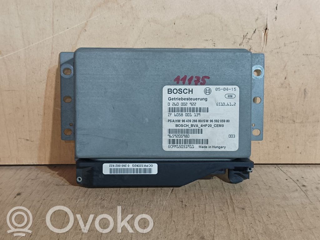 Peugeot 407 Gearbox control unit/module 