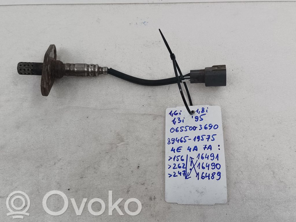 Toyota Corolla E100 Lambda probe sensor 
