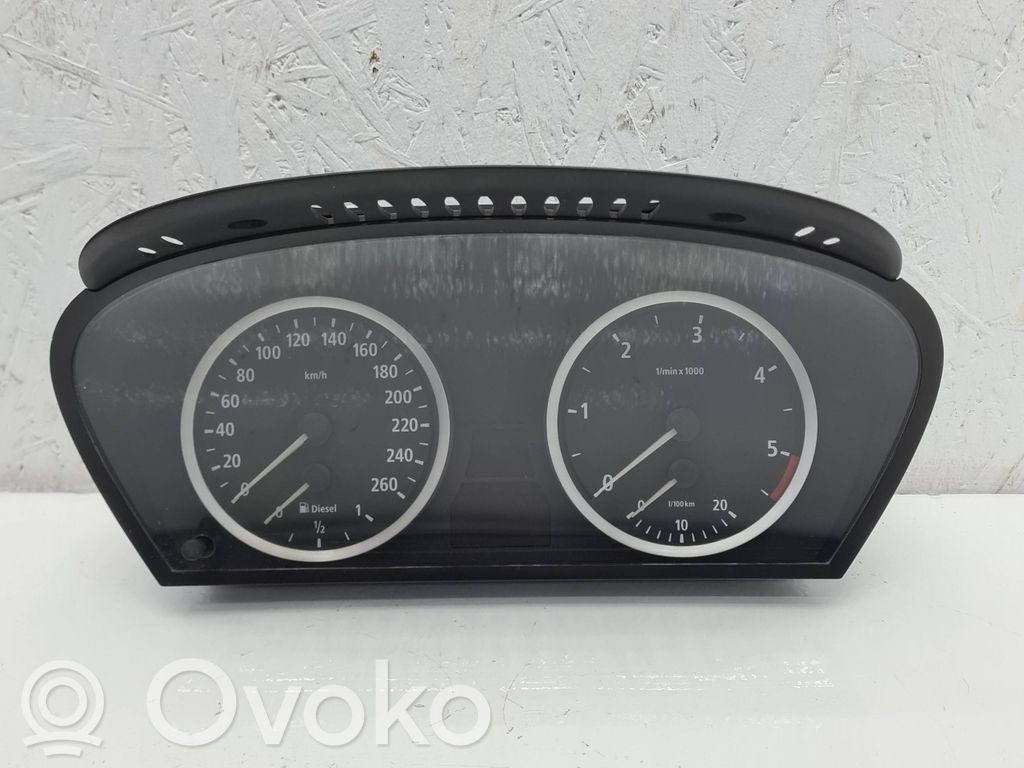 BMW 5 E60 E61 Speedometer (instrument cluster) 