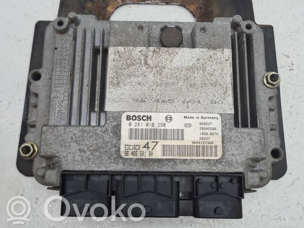 Peugeot 307 Engine control unit/module 