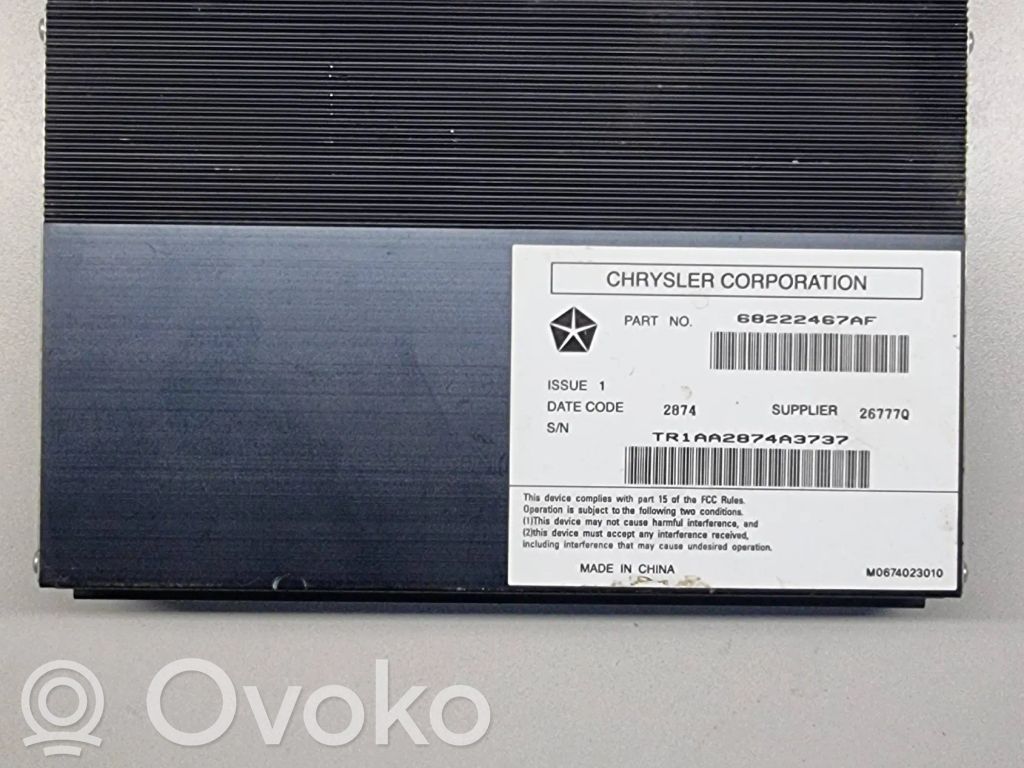 Garso stiprintuvas   68222467AF,26777Q,M0674023010