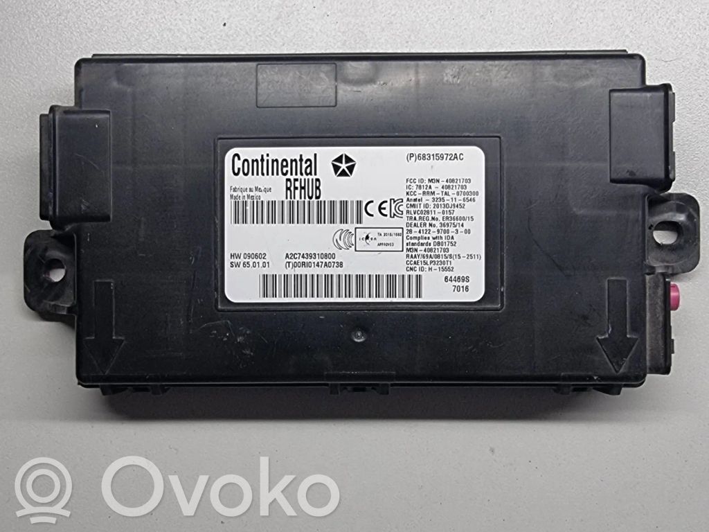 Dodge Challenger Autres unités de commande / modules 