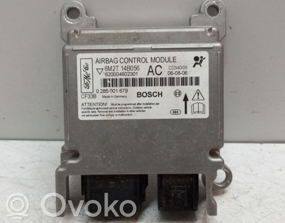 Airbag control unit/module   6M2T14B056,0285001679,620004602301