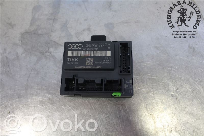 Unité de commande module de porte   4F0959792E,TEMIC,4F0959792E