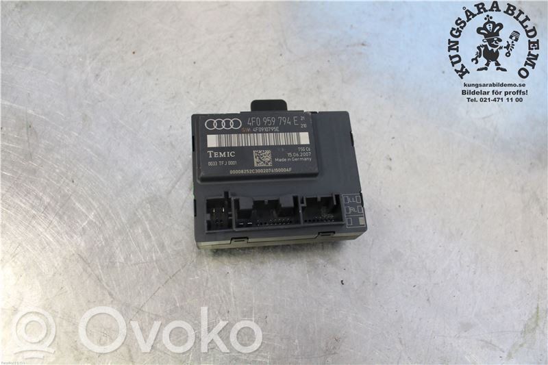 Unité de commande module de porte   4F0959794E,TEMIC,4F0959794E