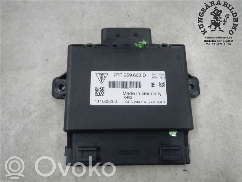 Start/Stop control module   7PP959663D,7PP959663D,7PP959663D