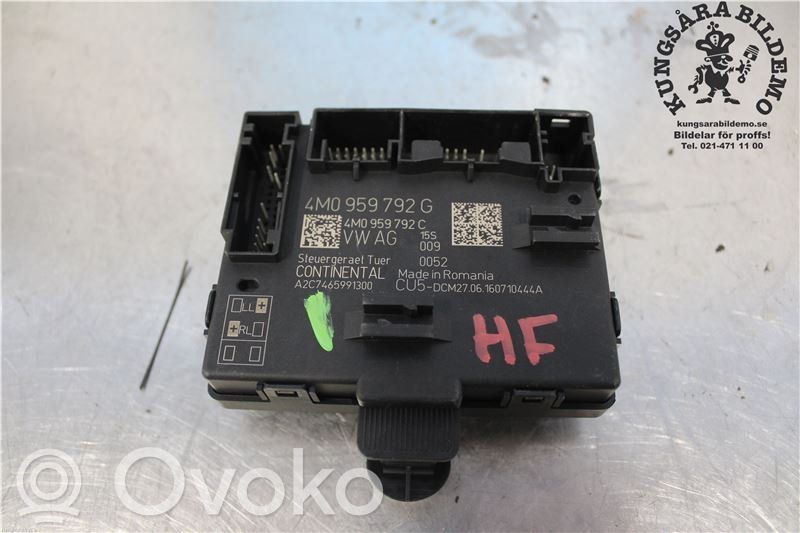 Unité de commande module de porte   4M0959792G,4M0959792G,4M0959792G