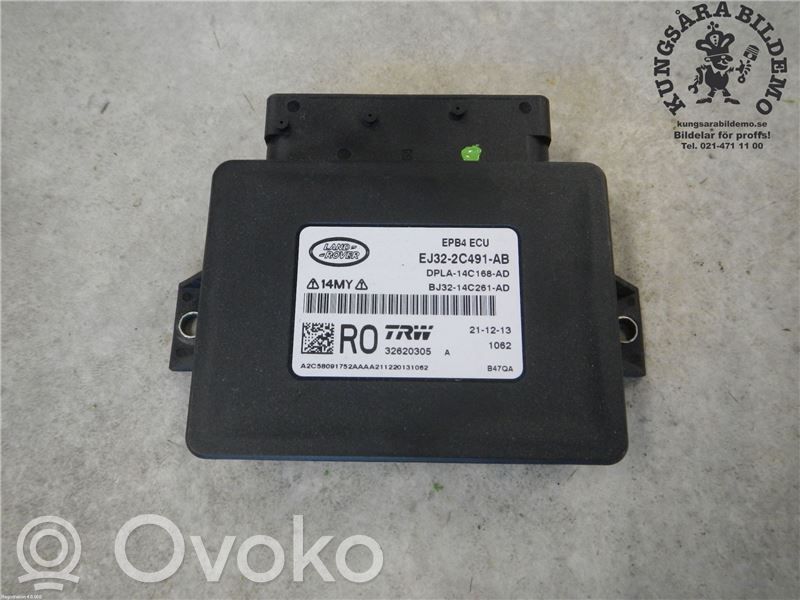 Land Rover Range Rover Evoque L538 Module de commande de frein à main 