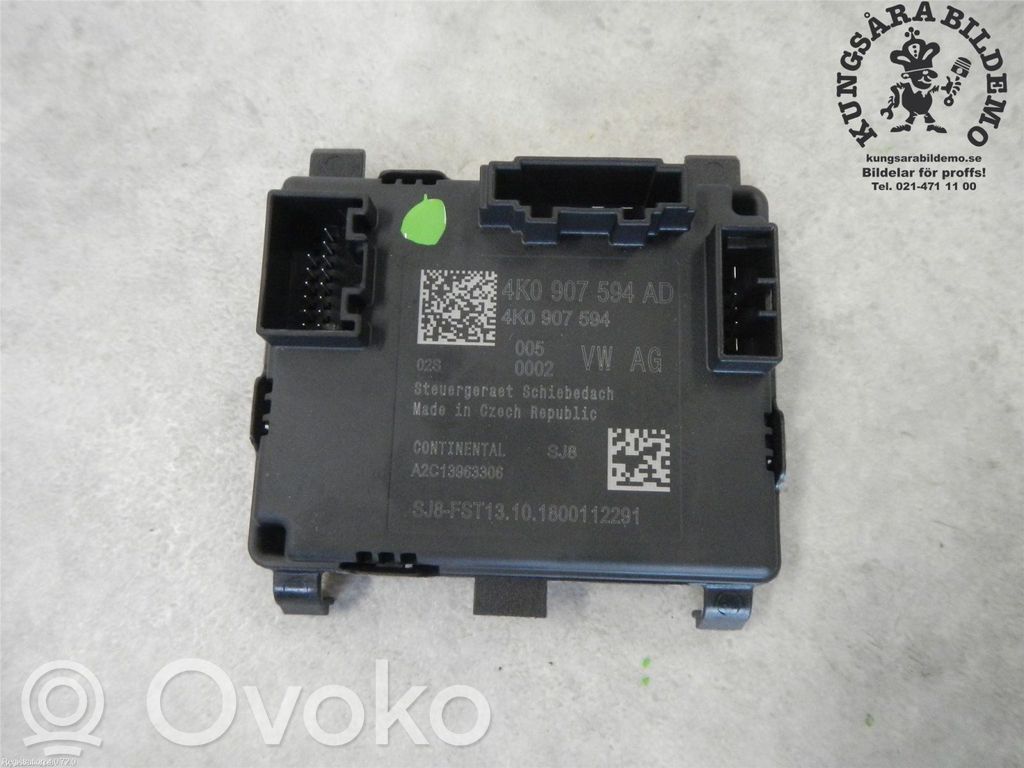 Porsche Panamera (970) Sunroof control unit/module 