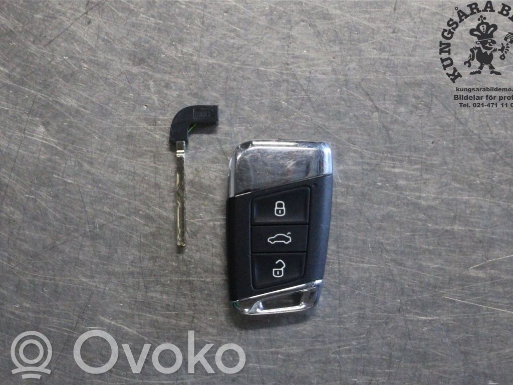 Skoda Superb B8 (3V) Klucz / Karta zapłonu 