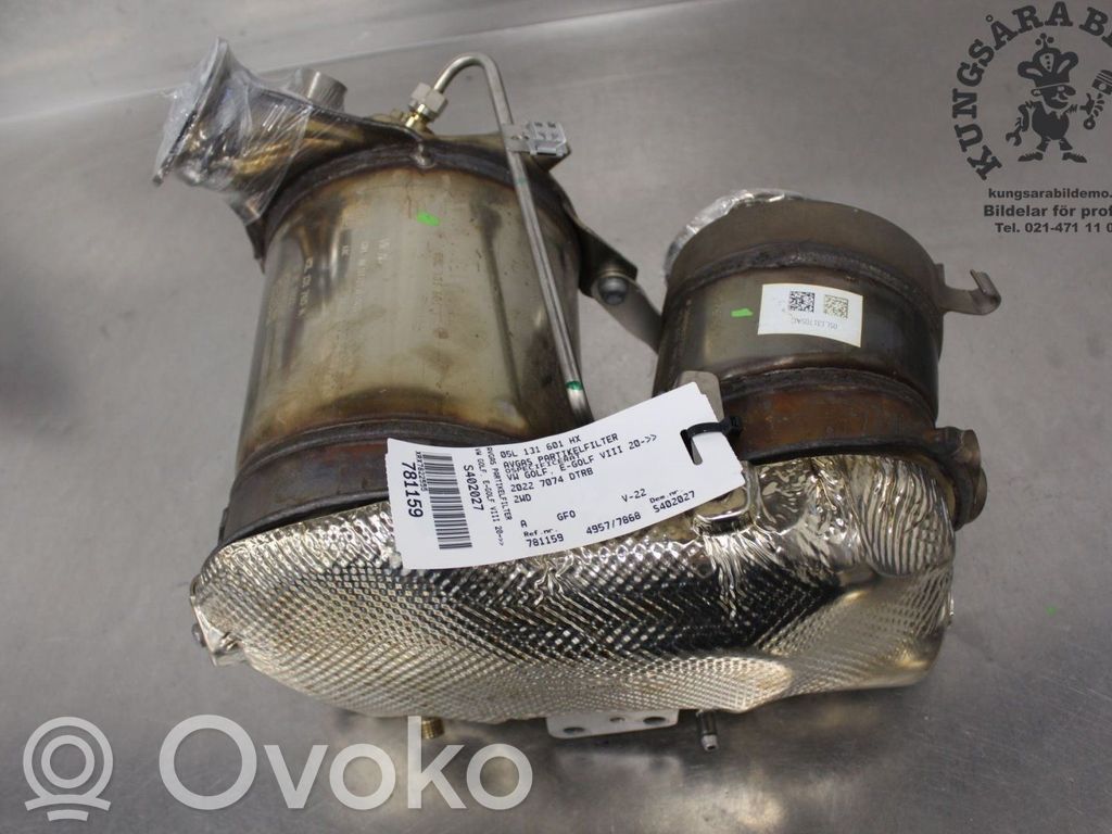 Volkswagen Golf VIII Filtr cząstek stałych Katalizator / FAP / DPF 