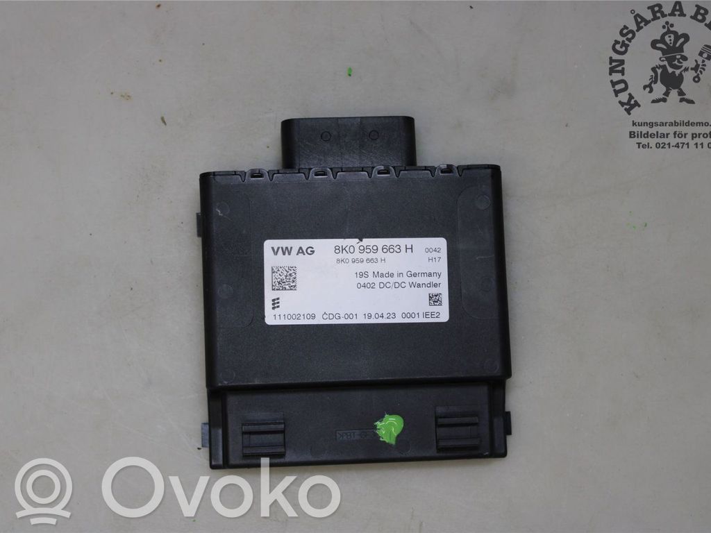 Autres unités de commande / modules   PAB959663,8K0959663H,8K0959663H