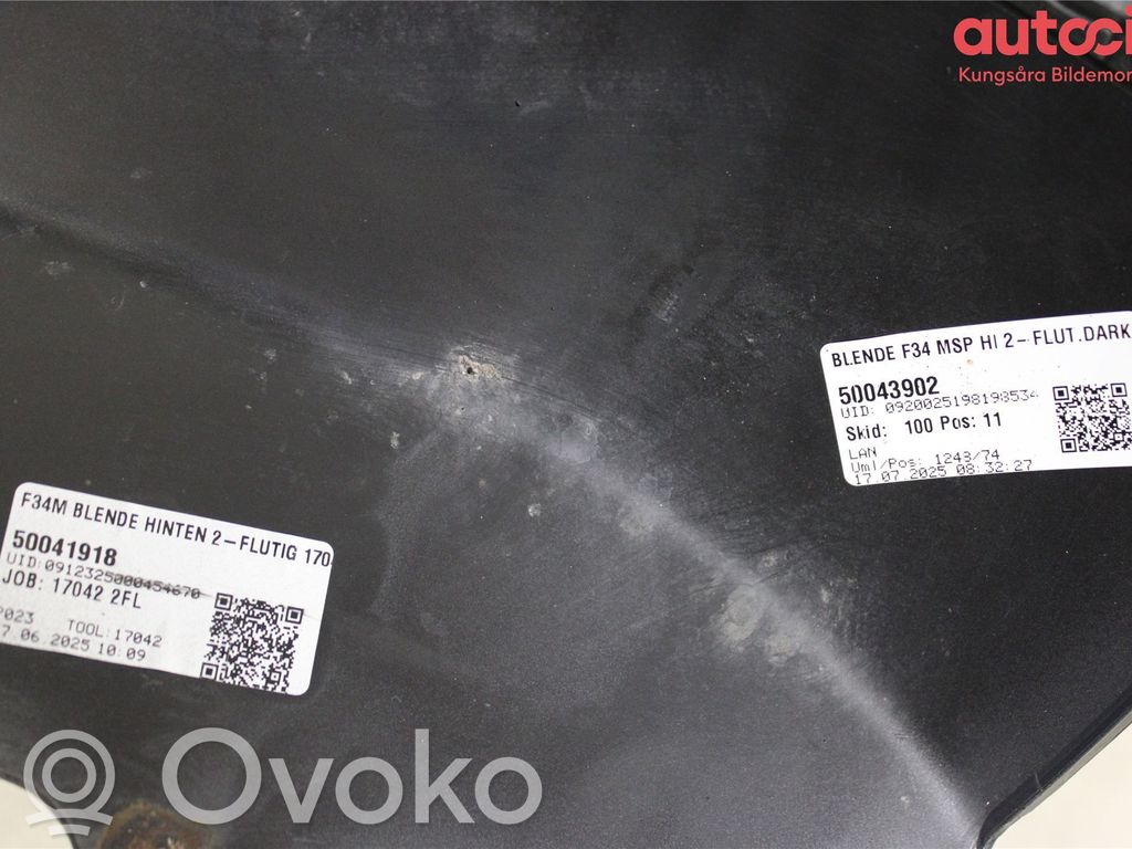 BMW 3 F30 F35 F31 Listwa dolna zderzaka tylnego 