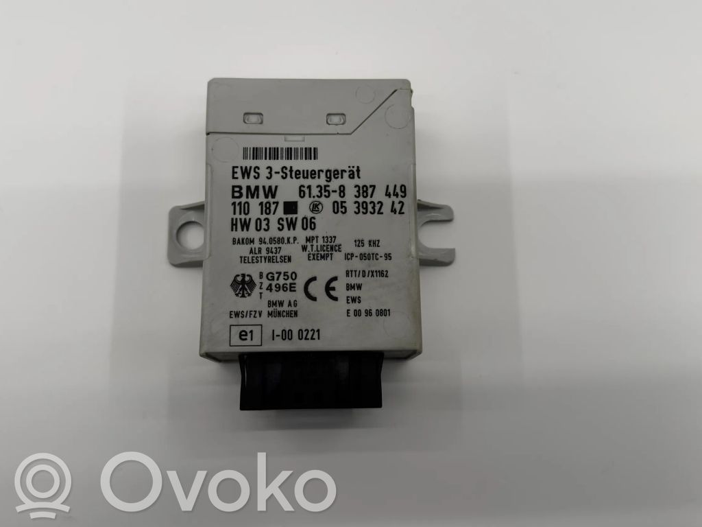 BMW 5 E39 Immobilizer control unit/module 
