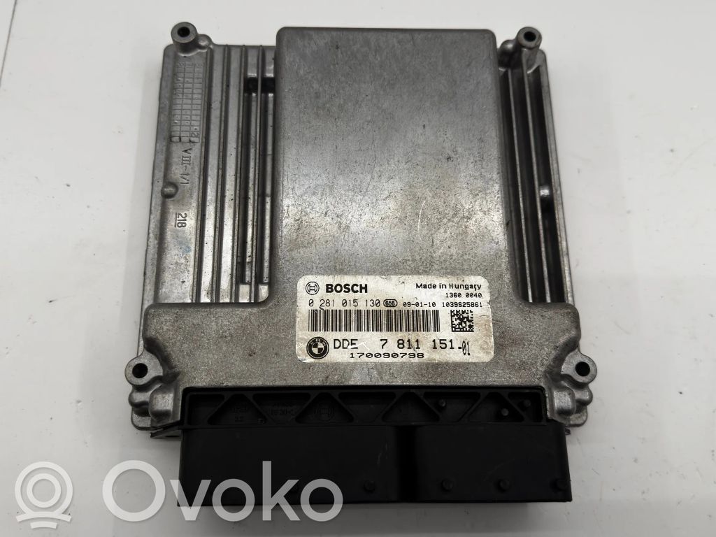 BMW 5 E60 E61 Engine control unit/module 