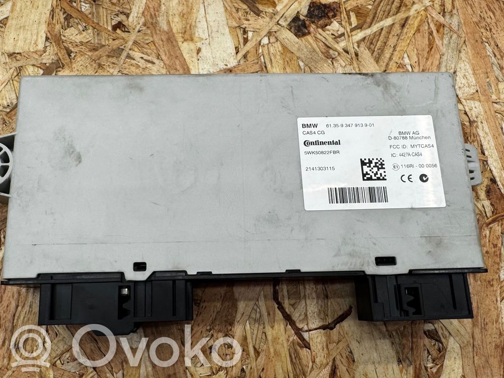 BMW 5 F10 F11 Moduł / Sterownik CAS 
