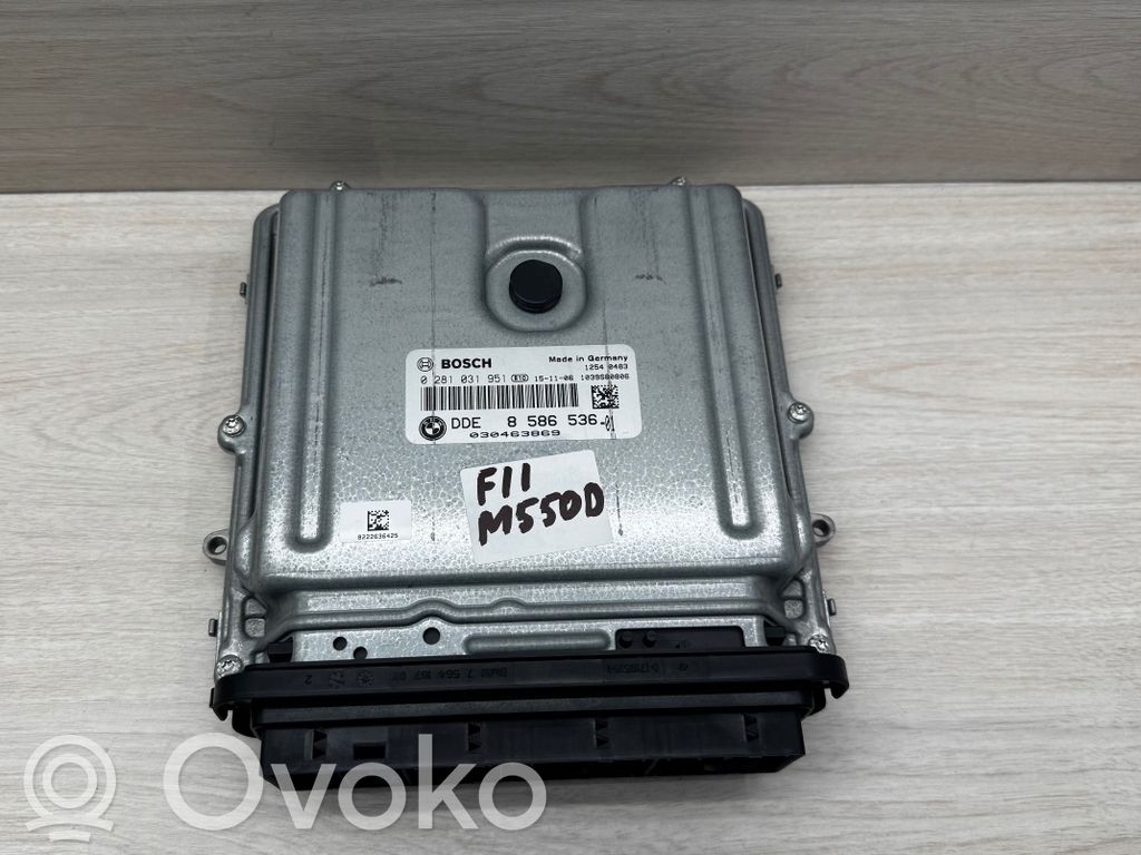 BMW 5 F10 F11 Sterownik / Moduł ECU 