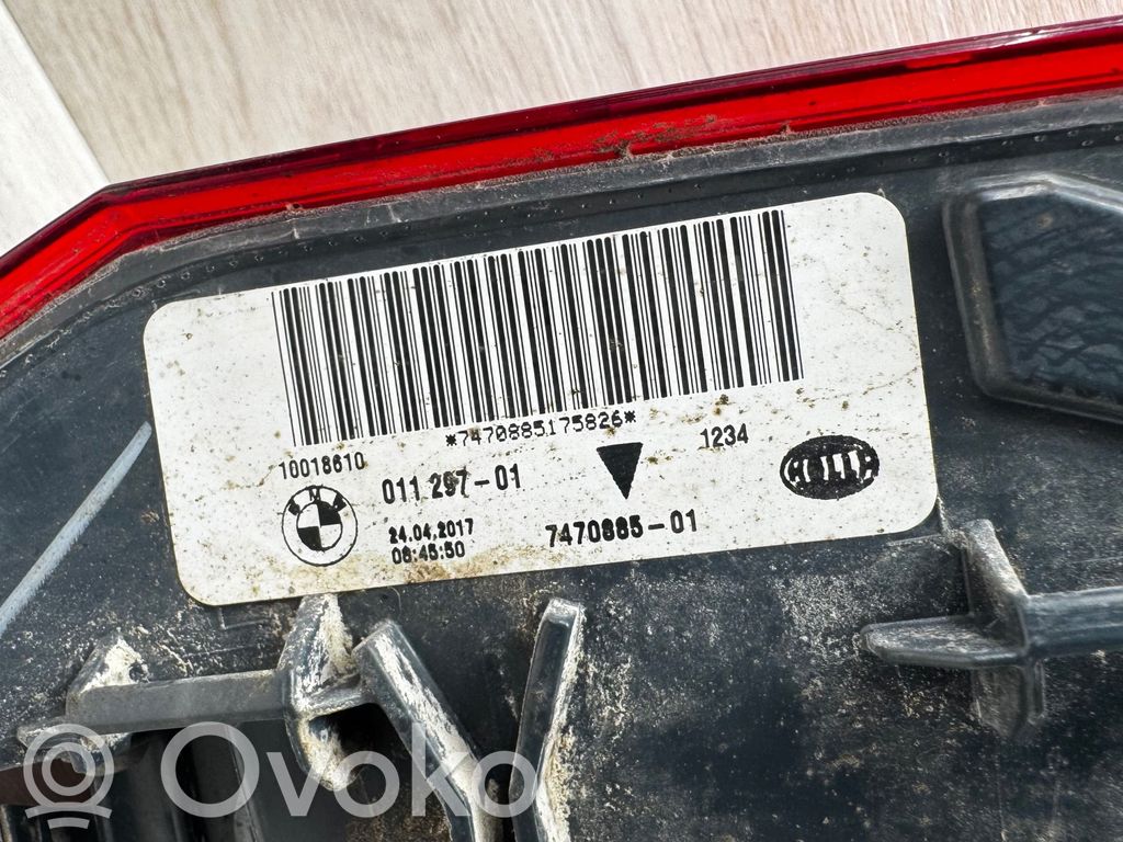 BMW X5 F15 Lampy tylnej klapy bagażnika 
